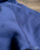 Denime 262 Four Needle Raglan Hoodie - Blue