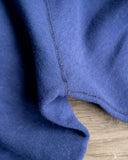 Denime 262 Four Needle Raglan Hoodie - Blue