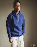 Denime 262 Four Needle Raglan Hoodie - Blue