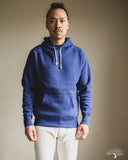 Denime 262 Four Needle Raglan Hoodie - Blue