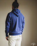 Denime 262 Four Needle Raglan Hoodie - Blue