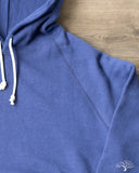 Denime 262 Four Needle Raglan Hoodie - Blue