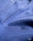 Denime 262 Four Needle Raglan Hoodie - Blue