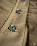 Iron Heart IHM-37-ODG - Oiled Whipcord N1 Deck Jacket - Olive