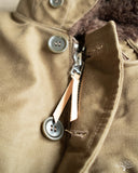 Iron Heart IHM-37-ODG - Oiled Whipcord N1 Deck Jacket - Olive