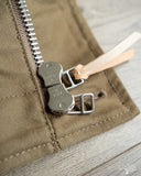 Iron Heart IHM-37-ODG - Oiled Whipcord N1 Deck Jacket - Olive