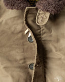 Iron Heart IHM-37-ODG - Oiled Whipcord N1 Deck Jacket - Olive