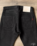 Iron Heart IH-555S-SBG - 21oz Superblack Selvedge Super Slim Denim (Fades to Grey)