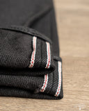 Iron Heart IH-555S-SBG - 21oz Superblack Selvedge Super Slim Denim (Fades to Grey)
