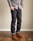 Iron Heart IH-666S-SLB - 16oz Slubby Selvedge Slim Straight Denim