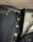 Iron Heart IH-888-XHS - 25oz Indigo Selvedge High Rise Tapered Denim