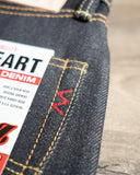 Iron Heart IH-888-XHS - 25oz Indigo Selvedge High Rise Tapered Denim