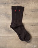 Iron Heart IHG-030 Work Boot Socks - Black