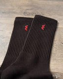 Iron Heart IHG-030 Work Boot Socks - Black