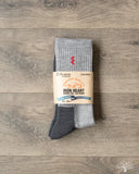 Iron Heart IHG-030 Work Boot Socks - Grey