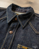 Iron Heart IHSH-292-IND - 18oz Vintage Selvedge Denim CPO Shirt - Indigo