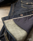 Iron Heart IHSH-292-IND - 18oz Vintage Selvedge Denim CPO Shirt - Indigo