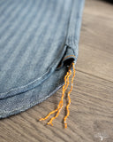 Iron Heart IHSH-308-IND - 12oz Herringbone Work Shirt - Indigo