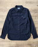 Iron Heart IHSH-357-IND - 5oz Dobby Cloth Western Shirt - Indigo
