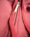 Iron Heart IHSW-10-BUR - Ultra Heavyweight Loopwheel Zip Up Hoody - Burgundy