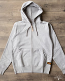 Iron Heart IHSW-10-GRY - Ultra Heavyweight Loopwheel Zip Up Hoody - Grey