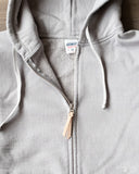 Iron Heart IHSW-10-GRY - Ultra Heavyweight Loopwheel Zip Up Hoody - Grey