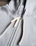 Iron Heart IHSW-10-GRY - Ultra Heavyweight Loopwheel Zip Up Hoody - Grey
