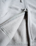 Iron Heart IHSW-10-GRY - Ultra Heavyweight Loopwheel Zip Up Hoody - Grey