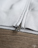Iron Heart IHSW-10-GRY - Ultra Heavyweight Loopwheel Zip Up Hoody - Grey