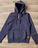 Iron Heart IHSW-10-NAV - Ultra Heavyweight Loopwheel Zip Up Hoody - Navy