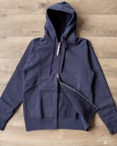Iron Heart IHSW-10-NAV - Ultra Heavyweight Loopwheel Zip Up Hoody - Navy