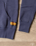 Iron Heart IHSW-10-NAV - Ultra Heavyweight Loopwheel Zip Up Hoody - Navy