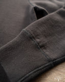 Iron Heart IHSW-69L-BLK - 14oz Ultra Heavyweight Loopwheel Cotton Crew Neck Sweat - Black