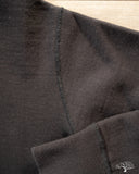 Iron Heart IHSW-69L-BLK - 14oz Ultra Heavyweight Loopwheel Cotton Crew Neck Sweat - Black