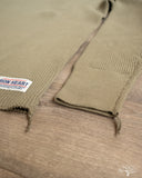 Iron Heart Heavy Waffle Long Sleeve Crew Neck Thermal - Olive