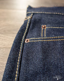 Iron Heart IH-777S-UHR - 21/23oz Ultra Heavy Raw Indigo Selvedge Slim Tapered Denim