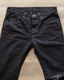Iron Heart IH-777S-142od - Indigo Overdyed Black Slim Tapered Denim
