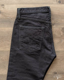 Iron Heart IH-777S-142od - Indigo Overdyed Black Slim Tapered Denim