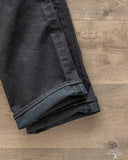 Iron Heart IH-777S-142od - Indigo Overdyed Black Slim Tapered Denim