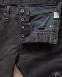 Iron Heart IH-777S-142od - Indigo Overdyed Black Slim Tapered Denim