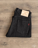 Iron Heart IH-888S-SBG - 21oz Superblack Selvedge High Rise Tapered Denim (Fades to Grey)