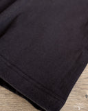 Merz b. Schwanen 1940s Organic Cotton Loopwheel Relaxed Tee - Deep Black