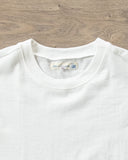 Merz b. Schwanen 1940s Organic Cotton Loopwheel Relaxed Tee - White