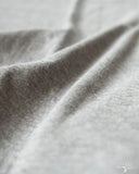 Merz b. Schwanen 1950s Organic Cotton Crew Neck Tee - Grey Melange