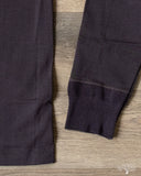 Merz b. Schwanen 206 Long Sleeve Henley - Charcoal