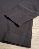 Merz b. Schwanen 206 Long Sleeve Henley - Deep Black