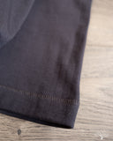Merz b. Schwanen 215 2-Thread Organic Cotton Crew Neck Tee - Charcoal