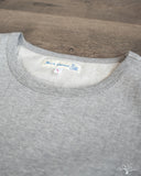 Merz b. Schwanen 215 2-Thread Organic Cotton Crew Neck Tee - Grey Melange