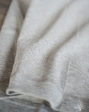 Merz b. Schwanen 215 2-Thread Organic Cotton Crew Neck Tee - Grey Melange