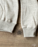 orSlow Loopwheel Hooded Sweatshirt - Heather Grey
